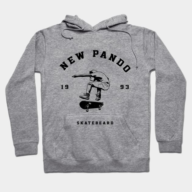 SKATEBEARD 1993 Hoodie by Rafael Pando